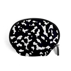 Camouflage Bleu Accessory Pouch (small) by kcreatif