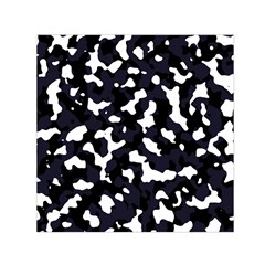 Camouflage Bleu Small Satin Scarf (square) by kcreatif