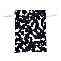 Camouflage Bleu Lightweight Drawstring Pouch (l) by kcreatif