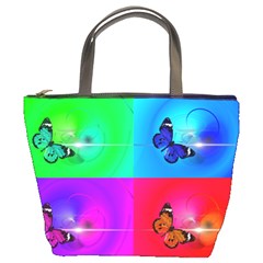 4 Butterflies Bucket Bag