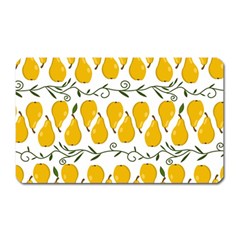 Juicy Yellow Pear Magnet (rectangular) by SychEva