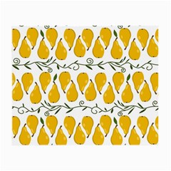 Juicy Yellow Pear Small Glasses Cloth (2 Sides) by SychEva