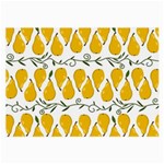 Juicy Yellow Pear Large Glasses Cloth Front