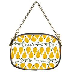 Juicy Yellow Pear Chain Purse (one Side) by SychEva