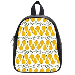 Juicy Yellow Pear School Bag (small) by SychEva