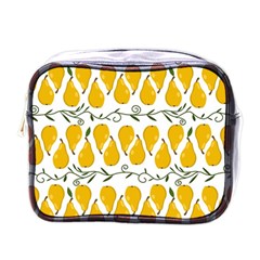 Juicy Yellow Pear Mini Toiletries Bag (one Side) by SychEva