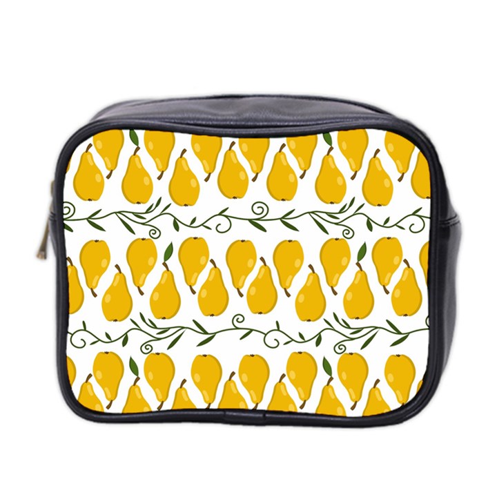 Juicy Yellow Pear Mini Toiletries Bag (Two Sides)