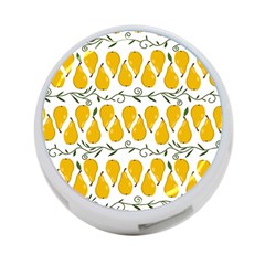 Juicy Yellow Pear 4-port Usb Hub (one Side) by SychEva