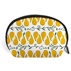 Juicy Yellow Pear Accessory Pouch (large) by SychEva