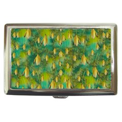 Love To The Flowers And Colors In A Beautiful Habitat Cigarette Money Case by pepitasart