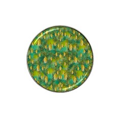 Love To The Flowers And Colors In A Beautiful Habitat Hat Clip Ball Marker (4 Pack) by pepitasart