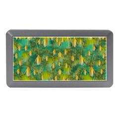 Love To The Flowers And Colors In A Beautiful Habitat Memory Card Reader (mini) by pepitasart