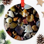 250x Sand Round Ornament (Two Sides) Front