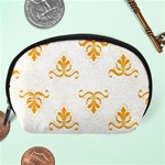 White With Orange Fdl Accessory Pouch (Large) Back