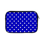 1950 Blue White Dots Apple iPad Mini Zipper Cases Front