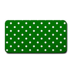 1950 Green White Dots Medium Bar Mats by SomethingForEveryone