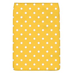 1950 Happy Summer Yellow White Dots Removable Flap Cover (l) by SomethingForEveryone