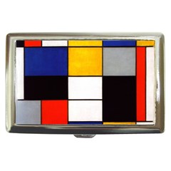 Composition A By Piet Mondrian Cigarette Money Case