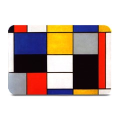 Composition A By Piet Mondrian Plate Mats by maximumstreetcouture