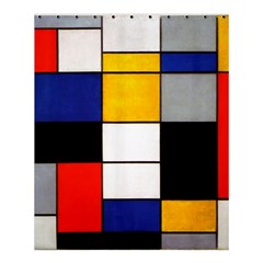 Composition A By Piet Mondrian Shower Curtain 60  X 72  (medium) 