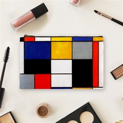 Composition A By Piet Mondrian Cosmetic Bag (medium)