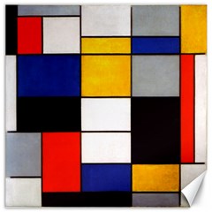 Composition A By Piet Mondrian Canvas 12  X 12  by maximumstreetcouture