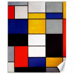 Composition A By Piet Mondrian Canvas 16  X 20  by maximumstreetcouture