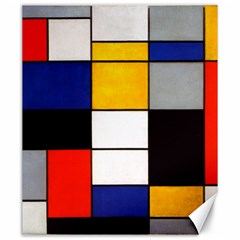 Composition A By Piet Mondrian Canvas 20  X 24  by maximumstreetcouture