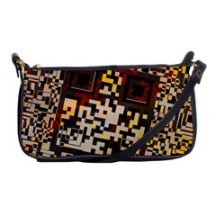 Root Humanity Bar And Qr Code Combo In Brown Shoulder Clutch Bag by WetdryvacsLair