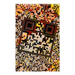 Root Humanity Bar And Qr Code Combo In Brown Shower Curtain 48  X 72  (small)  by WetdryvacsLair