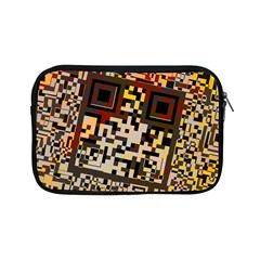 Root Humanity Bar And Qr Code Combo In Brown Apple Ipad Mini Zipper Cases by WetdryvacsLair