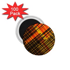 Root Humanity Orange Yellow And Black 1 75  Magnets (100 Pack)  by WetdryvacsLair