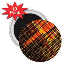 Root Humanity Orange Yellow And Black 2 25  Magnets (10 Pack)  by WetdryvacsLair