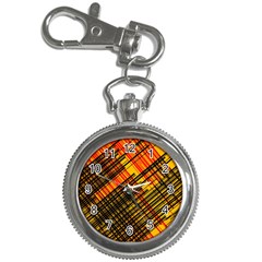 Root Humanity Orange Yellow And Black Key Chain Watches by WetdryvacsLair