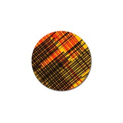 Root Humanity Orange Yellow And Black Golf Ball Marker (10 Pack) by WetdryvacsLair