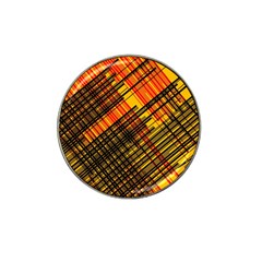 Root Humanity Orange Yellow And Black Hat Clip Ball Marker (4 Pack) by WetdryvacsLair