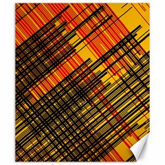 Root Humanity Orange Yellow And Black Canvas 20  X 24  by WetdryvacsLair