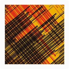 Root Humanity Orange Yellow And Black Medium Glasses Cloth (2 Sides) by WetdryvacsLair