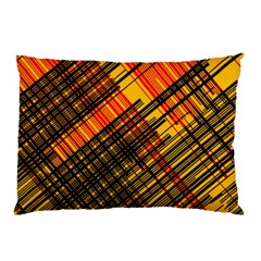 Root Humanity Orange Yellow And Black Pillow Case by WetdryvacsLair