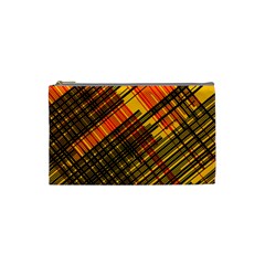 Root Humanity Orange Yellow And Black Cosmetic Bag (small) by WetdryvacsLair