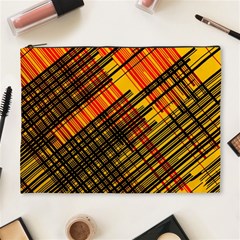 Root Humanity Orange Yellow And Black Cosmetic Bag (xl) by WetdryvacsLair