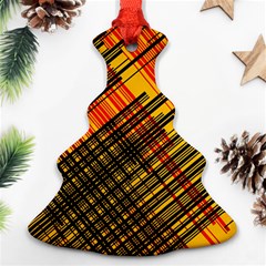 Root Humanity Orange Yellow And Black Ornament (christmas Tree)  by WetdryvacsLair