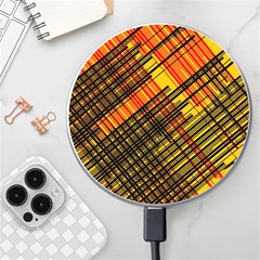 Root Humanity Orange Yellow And Black Wireless Charger by WetdryvacsLair