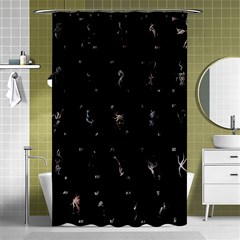 Sequence Card Collection Shower Curtain 48  X 72  (small)  by WetdryvacsLair