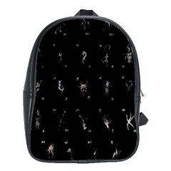 Sequence Card Collection School Bag (xl) by WetdryvacsLair