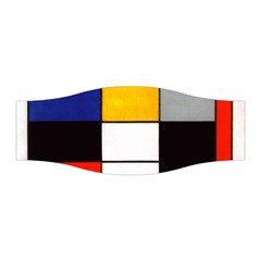 Composition A By Piet Mondrian Stretchable Headband by maximumstreetcouture