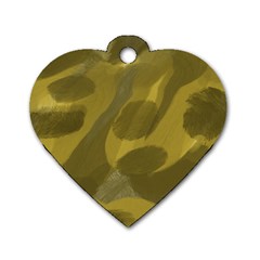 Olives Dog Tag Heart (one Side) by kiernankallan