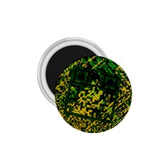 Root Humanity Bar And Qr Code Green And Yellow Doom 1 75  Magnets by WetdryvacsLair