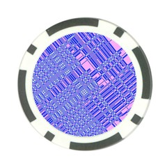 Root Humanity Barcode Purple Pink And Galuboi Poker Chip Card Guard by WetdryvacsLair