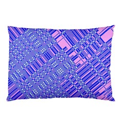 Root Humanity Barcode Purple Pink And Galuboi Pillow Case by WetdryvacsLair